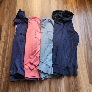 Bundle of (4) XL Men's J. Crew Long Sleeve Shirts.